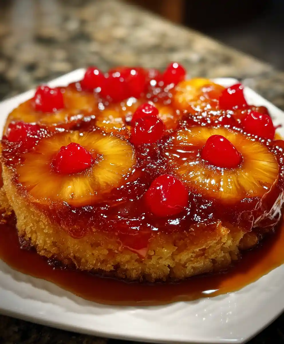 Classic Pineapple Upside Down Cake with Duncan Hines Mix