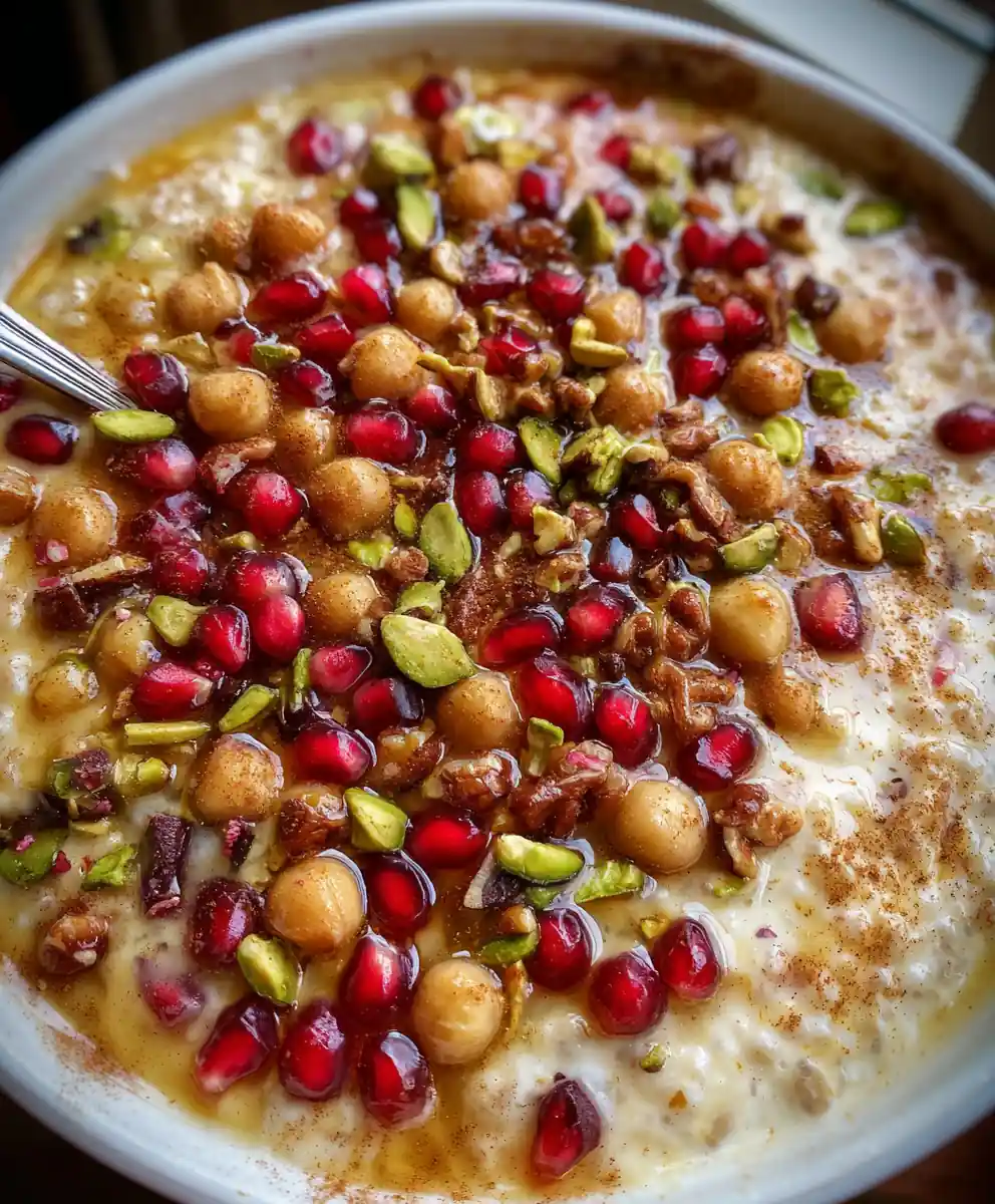 Authentic Turkish Ashure: Sweet Noah’s Pudding Recipe