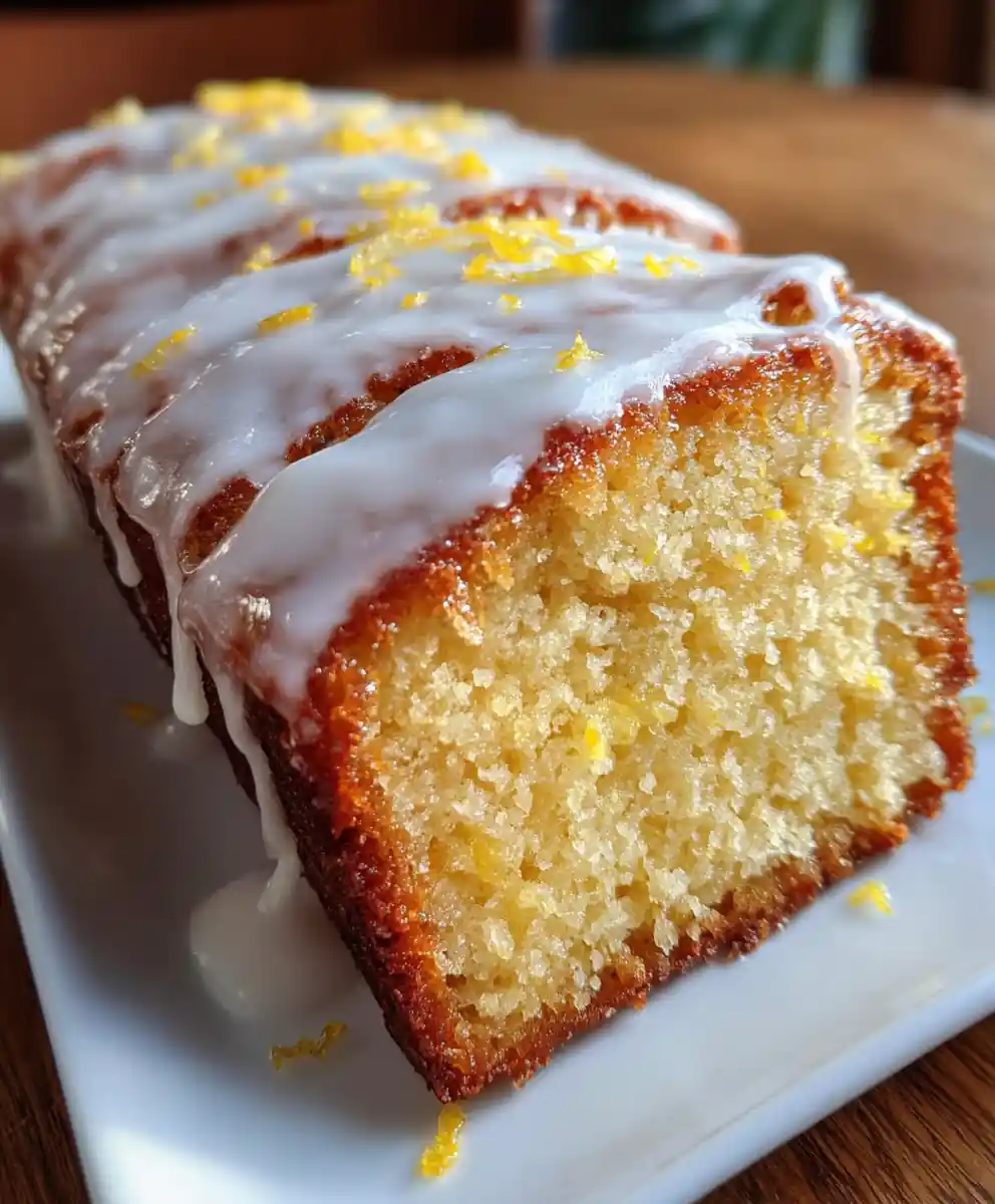 Copycat Starbucks Lemon Loaf with Zesty Lemon Glaze