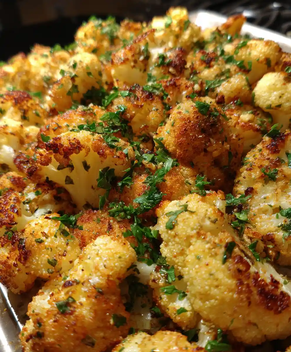 Perfectly Roasted Cauliflower with Garlic & Herbs: A Flavorful Side