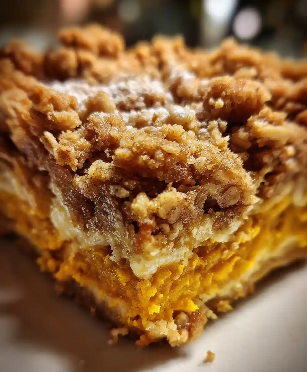 Effortless Spiced Pumpkin Oatmeal Dump Cake with Crumble Topping