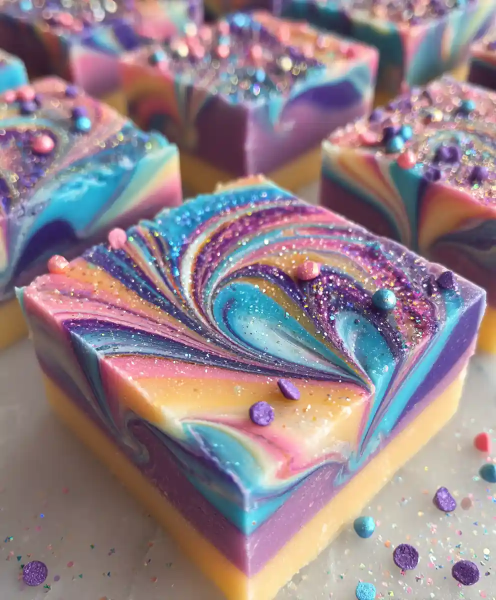 Magical Unicorn Fudge: Easy Recipe for Vibrant Swirled Candy