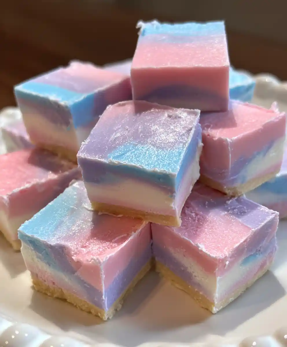 Dreamy Pastel Cotton Candy Fudge: An Easy No-Bake Treat