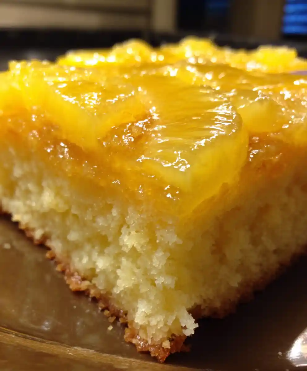 Irresistible Ugly Duckling Cake with Tangy Pineapple Topping